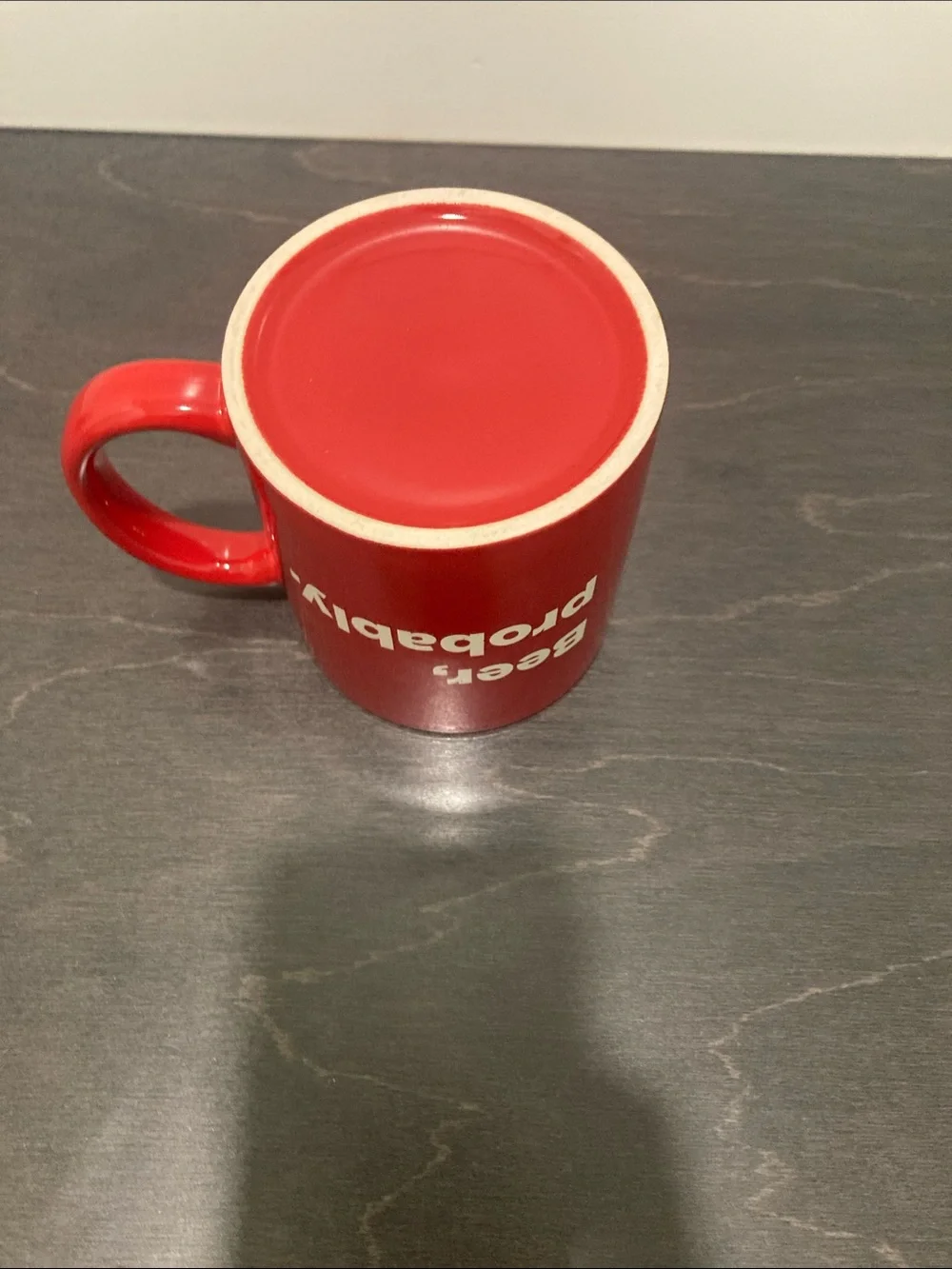 New Belgium Fat Tire Red Novelty Ceramic Coffee Mug - 